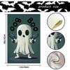 Halloween Ghost Garden Flag, Double-Sided Outdoor Decorative Flag, 12 x 18 in view 2