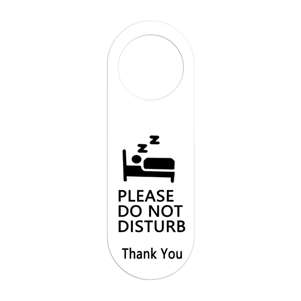 Do Not Disturb Sign - Quick Easy Installation