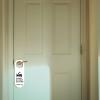 Do Not Disturb Sign - Quick Easy Installation view 3
