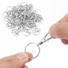 30 Sets Metal Swivel Hooks with Key Rings view 4