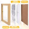 Vylro 2-Pack Oak Picture Frames 10x15cm view 3