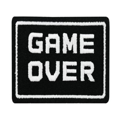 Finally Home Velcro Patch - Game Over