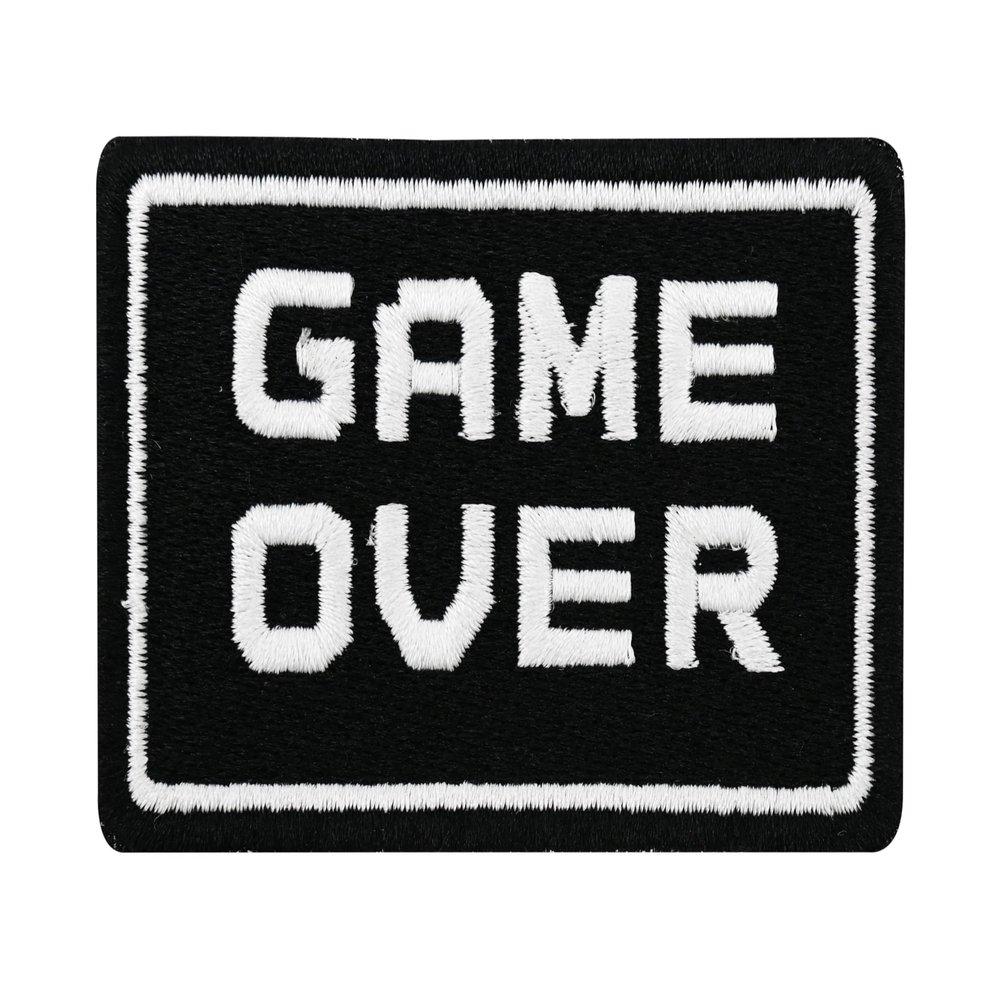 Finally Home Velcro Patch - Game Over