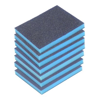 7-Piece Wet and Dry Sanding Sponge Set, 180-1000 Grit