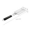 Stainless Steel Grill Tongs with Clip Closure, Wavy Design, Grill Accessory view 2