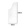 Urinal Privacy Screen with Tempered Glass Panel view 2