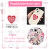 52-Piece Aesthetic Bookish Sticker Set view 2