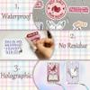 52-Piece Aesthetic Bookish Sticker Set view 3