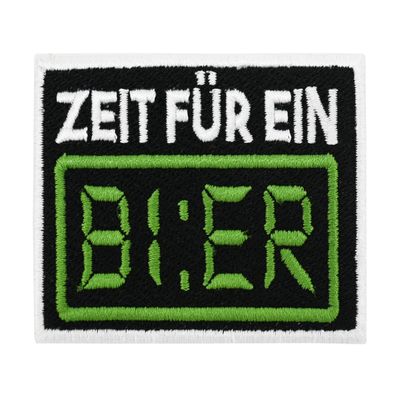 Finally Home Velcro Patch - Time for a Beer