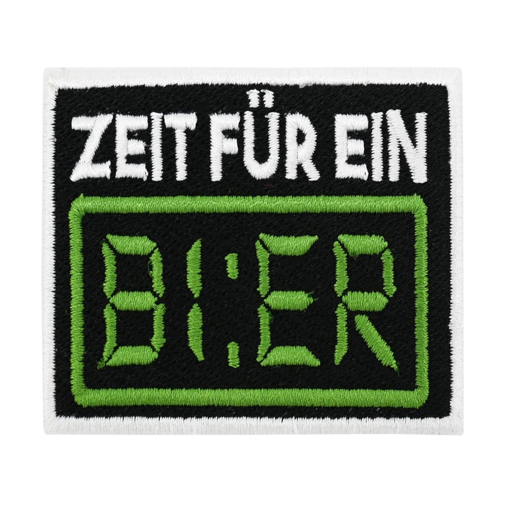 Finally Home Velcro Patch - Time for a Beer