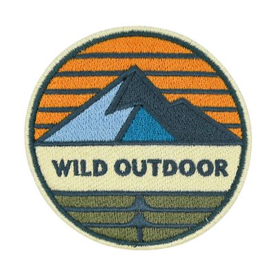 Finally Home Velcro Patch - Wild Outdoor