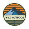 Finally Home Velcro Patch - Wild Outdoor view 1
