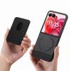 MFAOSHI Magnetic Case for Motorola Razr 60 Ultra/60 Pro/60, Detachable Wallet Phone Case, Non-Slip Leather Case with Metal Ring Holder, Black, 60 Pro view 3