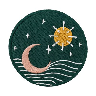 Finally Home Velcro Patch - Soul of the Moon Collection: Sun, Moon, and Stars