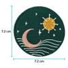 Finally Home Velcro Patch - Soul of the Moon Collection: Sun, Moon, and Stars view 4