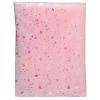 Sparkly Pink Tulle Fabric with Stars view 1