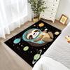 AevuCub Sloth Decor Rug, Stars and Planets Astronaut Design, 100 x 150 cm view 4
