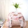 Vintage Lace Tablecloth with Floral Pattern, Square, 74 x 80 cm view 2