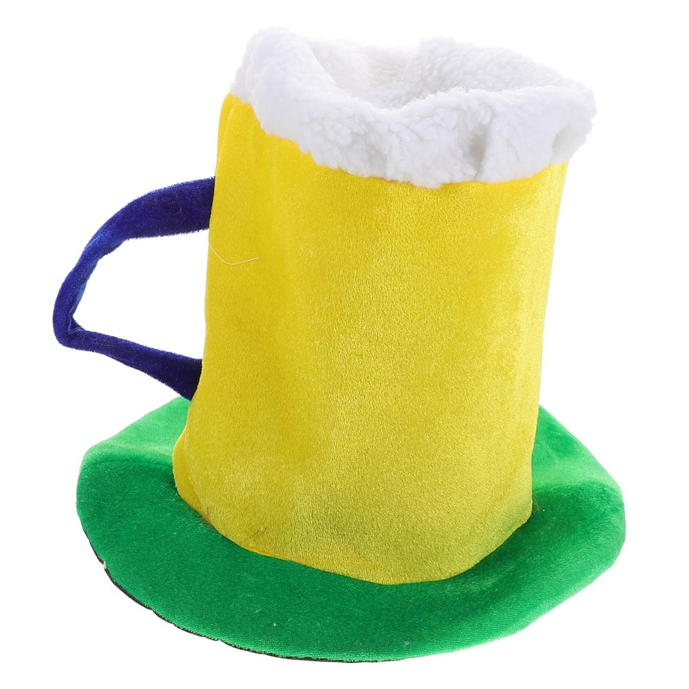 Abaodam Funny Hat, Fuzzy Festival Party Accessory, Unique Carnival Accessory for Soccer Nights, Parties, Gift for Beer Lovers, Distinctive Decorative Headwear
