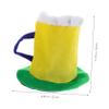 Abaodam Funny Hat, Fuzzy Festival Party Accessory, Unique Carnival Accessory for Soccer Nights, Parties, Gift for Beer Lovers, Distinctive Decorative Headwear view 2