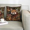 3D Forest and Red Panda Doormat, 73.2 x 43.2 cm view 3