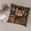 3D Forest and Red Panda Doormat, 73.2 x 43.2 cm view 4