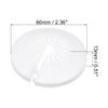 QUARKZMAN 4-Piece Pipe Covers for 15–25 mm Heating Pipes, White PP view 3