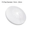 QUARKZMAN 4-Piece Pipe Covers for 15–25 mm Heating Pipes, White PP view 4