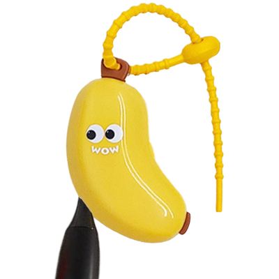 Portable Banana-Shaped Toothbrush Holder