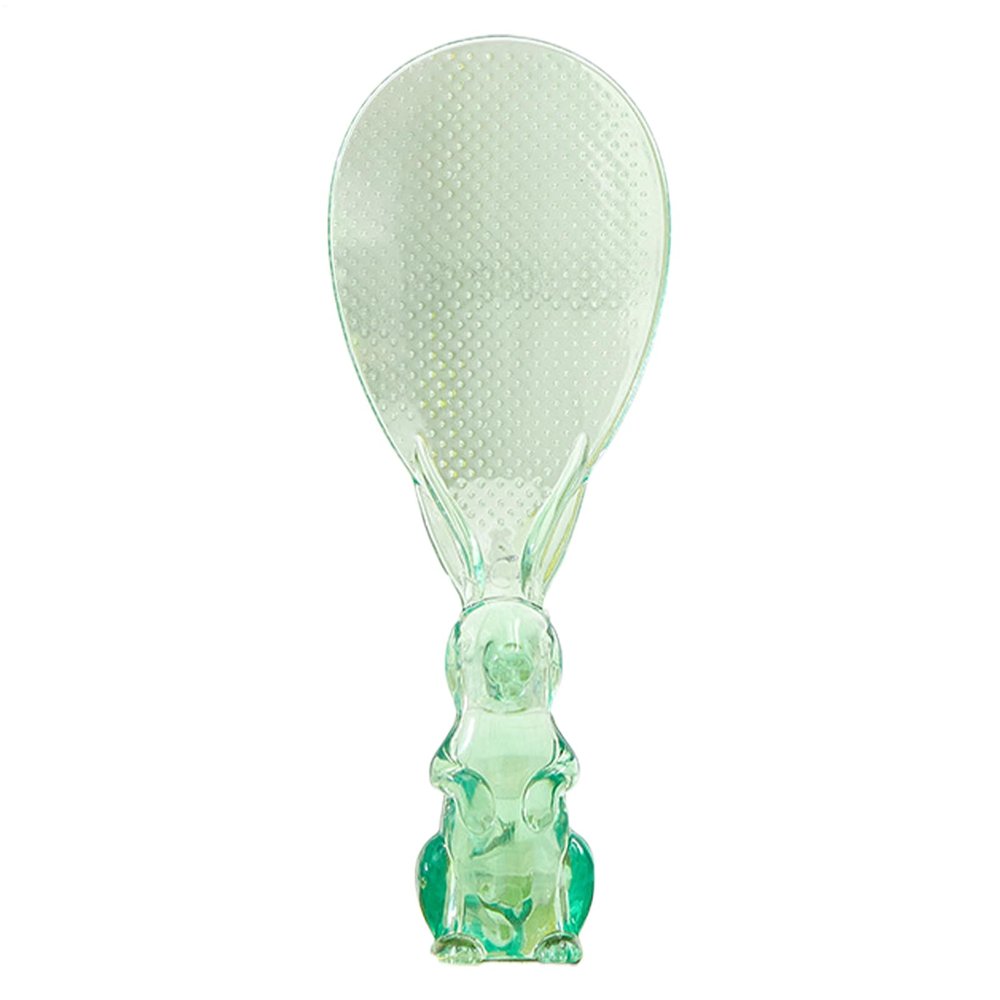 Rice Spoon | Transparent Portioning Spoon - Multifunctional Flat Standing Cooking Spoon