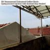 Waterproof Transparent PVC Spring Roller Blind with Handle, W150 x H160 cm view 2