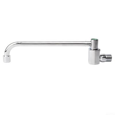Strong, Stable Copper Faucet for Kitchen and Bathroom, Semi-Automatic, Swivel Spout (25 cm)