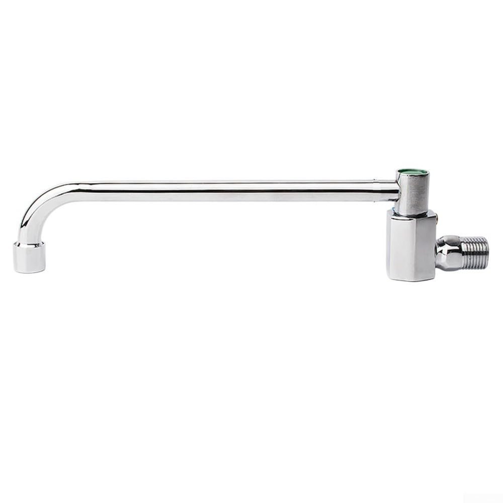 Strong, Stable Copper Faucet for Kitchen and Bathroom, Semi-Automatic, Swivel Spout (25 cm)