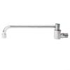 Strong, Stable Copper Faucet for Kitchen and Bathroom, Semi-Automatic, Swivel Spout (25 cm) view 1