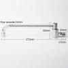 Strong, Stable Copper Faucet for Kitchen and Bathroom, Semi-Automatic, Swivel Spout (25 cm) view 2