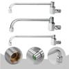 Strong, Stable Copper Faucet for Kitchen and Bathroom, Semi-Automatic, Swivel Spout (25 cm) view 3