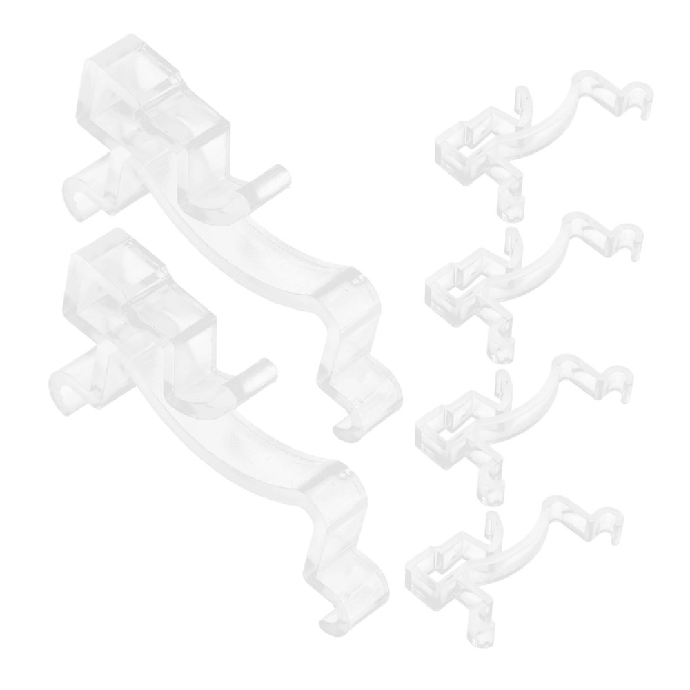 NUOBESTY 6-Piece Hidden Valance Clips for Vertical Blinds