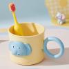 Elephant Toothbrush Holder - Cartoon Design for Kids & Adults view 3