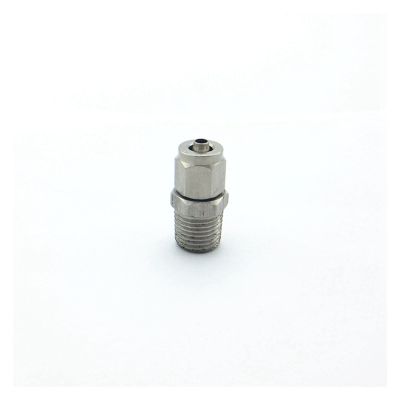 UZAMIRLEX Threaded Reducer Fitting, 1/8"–1/2" BSPT Male to 4–16 mm Quick Tube, PU/PTFE, 12×8 mm, 1/2"