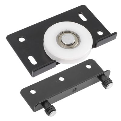 Tofficu Sliding Door Rollers, Quiet-Gliding, Iron and Plastic, 2-Pack