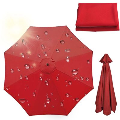 4 m Patio Umbrella Replacement Canopy for 8 Ribs, UV-Protective, Waterproof