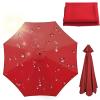4 m Patio Umbrella Replacement Canopy for 8 Ribs, UV-Protective, Waterproof view 1