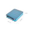 ibasenice Double-Sided Fishing Tackle Box with Multiple Compartments view 2