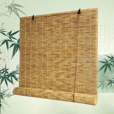 Generic Bamboo Roller Blind 101.8 cm x 103.0 cm Weatherproof