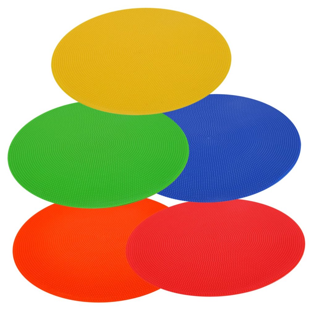 HEMOTON PVC Soccer Agility Marker Plates