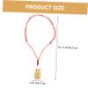 Healeved 6-Piece Rabbit Keychain Set view 3