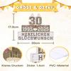 Putuo Decor 30th Birthday Table Stand view 2