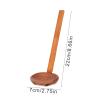 Japanese Wooden Ramen Spoon view 4