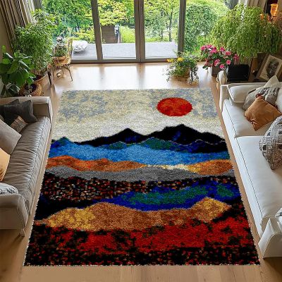 Tehocwiz 69 x 102 cm Latch Hook Rug Kit for Beginners