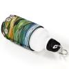 Jubonexis Beer Can Cooler Sleeve, Stained Glass Rolling Hills and Daisy Fields view 2